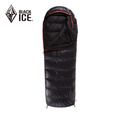 黑冰（BLACKICE） BLACKICE黑冰升级款A系列 鸭绒成人户外信封野营露营睡袋 新款】黑色 A400 L码_12度