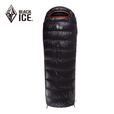 黑冰（BLACKICE） BLACKICE黑冰升级款A系列 鸭绒成人户外信封野营露营睡袋 新款】黑色 A400 L码_12度