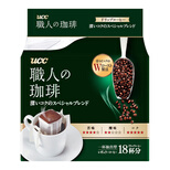 悠诗诗（UCC）滴滤挂耳式职人咖啡粉(深厚浓郁) 7g*18p/袋 日本进口