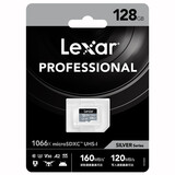 雷克沙（Lexar）128GB TF（MicroSD）存储卡 U3 V30 A2 读160MB/s 写120MB/s 4K高清视频流畅拍（1066x）