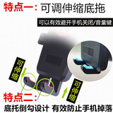 驰言 挖掘机手机支架车载吸盘式导航架汽车用手机夹大货车铲车挖土机拖拉机专用支撑架挖机手机支架 【升级合金款 防抖防震 】蓝色