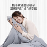 小天鹅 (LittleSwan) 洗烘套装 (TG100RFTEC-T61C+TH100-H36WT) 10kg变频滚筒洗衣机+10kg热泵烘干机超微净泡