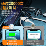 倍思 苹果数据线PD快充20W Type-c转Lightning 支持iphone12/11/xsmas/xr/ipad手机充电器插头线2米 白