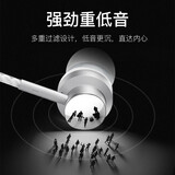 惠普（HP）DHE-7001入耳式有线耳机 线控耳麦游戏电脑音乐手机吃鸡 苹果小米华为荣耀VIVO魅族OPPO安卓 黑色