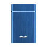 忆捷（EAGET）500G USB3.0移动硬盘G10 2.5英寸全金属文件数据...