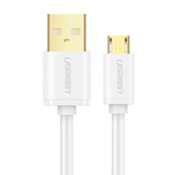 绿联 安卓数据线 Micro USB 通用vivo充电线快充华为Mate8/荣耀8x/oppo r15/小米手机车载充电器线1米10848