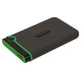 创见（Transcend）高速移动硬盘USB3.1 Gen1 三层防摔 抗震结构 360°全方位保护 StoreJet 25M3S系列 黑色 2TB