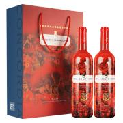 LAGUNILLA拉古尼拉 西班牙国家队纪念款干红葡萄酒礼盒装750ml*2支*2件