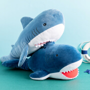 MINISO名创优品 玩偶 鲨鱼公仔 毛绒玩具56*20cm