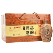 塔牌 绍兴黄酒2009年手工冬酿原酒花雕酒半干型500ml*6瓶