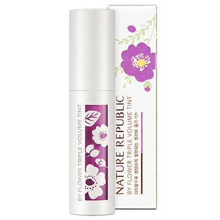 自然乐园染唇液 自然乐园 Nature Republic Volume Tint 花漾保湿染色唇彩唇蜜染唇液紫丁香色3 4g 支韩国进口 行情报价价格评测 京东