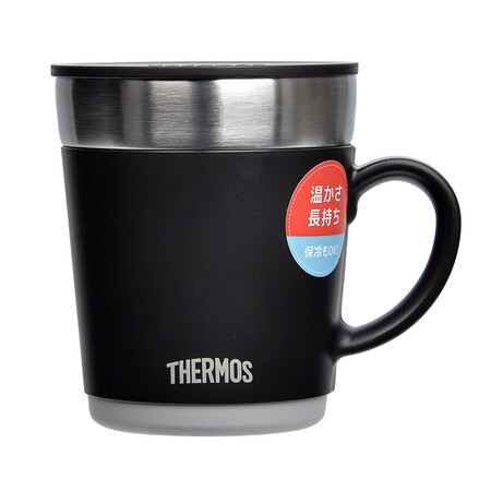 膳魔师 Thermos 保温杯男女士不锈钢办公马克杯带手柄带盖子保温水杯