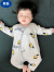 迪士尼（Disney）新生儿童初生婴儿连体衣服女宝宝春秋冬装满月睡衣家居内衣小孩子 黄色鸭子 52cm