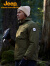 吉普（JEEP）户外三合一冲锋衣抓绒两件套防水防风保暖可拆卸连帽外套 军绿 S