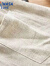 NASALIKE亚麻裤男夏夏季宽松薄款休闲裤日系长裤小脚束腿裤亚麻料裤59600 黑色 M体重65斤至85斤