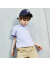 MQD童装男女童短袖T恤纯棉上衣夏装洋气儿童白色短袖T恤韩版 浅紫 150cm