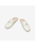 拔佳（Bata）包头凉拖鞋女春夏季商场新款英伦羊皮平软底穆勒鞋AE206AH3 米白 37