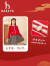 哈吉斯（HAZZYS）品牌童装女童连衣裙秋新款龙年红品经典圆领英式风范长袖裙 藏蓝 130