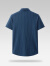 海澜之家（HLA）短袖衬衫无痕科技易打理撞色条纹衬衣男 藏青条纹02 170/88A