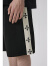 法鲁格CLIMAX VISION十字架印花织带条纹重磅短裤凉感美式高街五分裤 黑十字 XL
