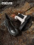 思加图冬季新款黑白琴键切尔西靴短靴烟筒靴厚底女靴ESE01DD3 陨石黑（单里） 37