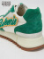 Teenie Weenie小熊2024年春装新款可拆装魔术贴休闲时尚板鞋运动鞋 绿色 37
