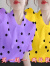 Lauaird 短袖雪纺衬衫女夏季2023年新款蝴蝶结气质职业OL衬衣时尚洋气上 紫色【单件装】 L码 建议80-105斤