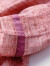 子牧棉麻2023夏装 女法式V领两件套连衣裙收腰显七分袖两件套装9585 粉色 XL(建议115-125斤)