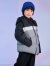 坦博尔儿童羽绒服2023年新款时尚可脱卸帽短款童装厚外套TC230215 黑色 120/60
