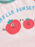 马克珍妮[冰感透气]马克珍妮女童卡通撞色短袖T恤儿童上衣夏装新款240769 粉色 100cm