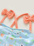 英氏（YEEHOO）儿童泳衣男女童2023夏新款泳装宝宝游泳衣套装 冰湖蓝YMGJJ2P007A 100cm