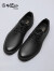 金利来（goldlion）男鞋舒适商务休闲鞋柔软耐磨皮鞋508730761AJB黑42