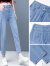 RLAS天丝牛仔裤女2024年新款夏季高腰宽松九分裤子显瘦薄款冰丝哈伦裤 蓝色 26