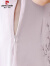 皮尔卡丹（pierre cardin）改良版旗袍2024年新款年轻款高端气质中年妈m雪纺连衣裙女夏季薄 紫色 XL 建议90-100斤