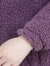 富夕中老年女装冬装新款外套女中年女装秋冬外套女上衣老年大码女装 紫罗兰 XL(建议90-110斤)