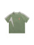 纯一良品（CUNYI）童装男童短袖T恤2024夏季新款中大童儿童清爽休闲上衣 橄榄绿 160cm
