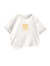 洛童欧（LUOTONGOU）儿童T恤24夏季新款中大童白色短袖打底衫女孩百搭上衣半袖 M0308白色 90