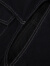 MM6 Maison Margiela【会员95折】缝线设计感两穿牛仔外套翻领复古夹克休闲上衣24新品 900黑色 40
