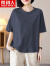 南极人（Nanjiren）韩版大码宽松短袖t恤女夏季新款短袖舒适潮流洋气减龄上衣 黄色 L 100-120斤