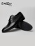 金利来（goldlion）男鞋休闲鞋正装商务时尚舒适皮鞋515730550AAA-黑色-42码