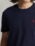 Polo Ralph Lauren 拉夫劳伦男装 定制修身版型棉质短袖T恤RL11503 410-海军蓝 XL