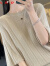 ANED短袖t恤女2024新款大版女装夏季蝙蝠袖洋气上衣设计感冰丝针织衫 黎咖 M (90-105斤)
