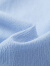 初语立领七分袖衬衫女2024年夏季新款法式灯笼袖上衣 浅蓝色 S