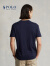 Polo Ralph Lauren 拉夫劳伦男装 定制修身版型棉质短袖T恤RL11503 410-海军蓝 XL