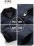 七匹狼夹克男棒球领外套男格子格纹单茄克衫防风衣男装通勤商务上衣QA 101(藏青) 175/92A(XL)