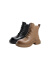 森达（SENDA）时尚马丁靴女冬新商场同款潮流机车风休闲短靴SVY01DD3 黑色绒里 35