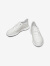 Bata休闲鞋男夏季商场新款厚底透气舒适运动鞋板鞋F7891BM2 米白 43