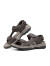 斯凯奇（Skechers）男鞋夏季休闲凉鞋软底外穿沙滩鞋潮流拖鞋204105 巧克力色/CHOC 46