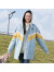 XIPR初中学生冬装女外套风衣加厚中长款2023秋季新款加绒上衣高中女生 22112米色加绒 S