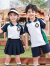 迪士尼（Disney）兄妹套装哥哥妹妹小学生校服套装夏季幼儿园园服班服儿童运动服 绿色套装女童 100cm